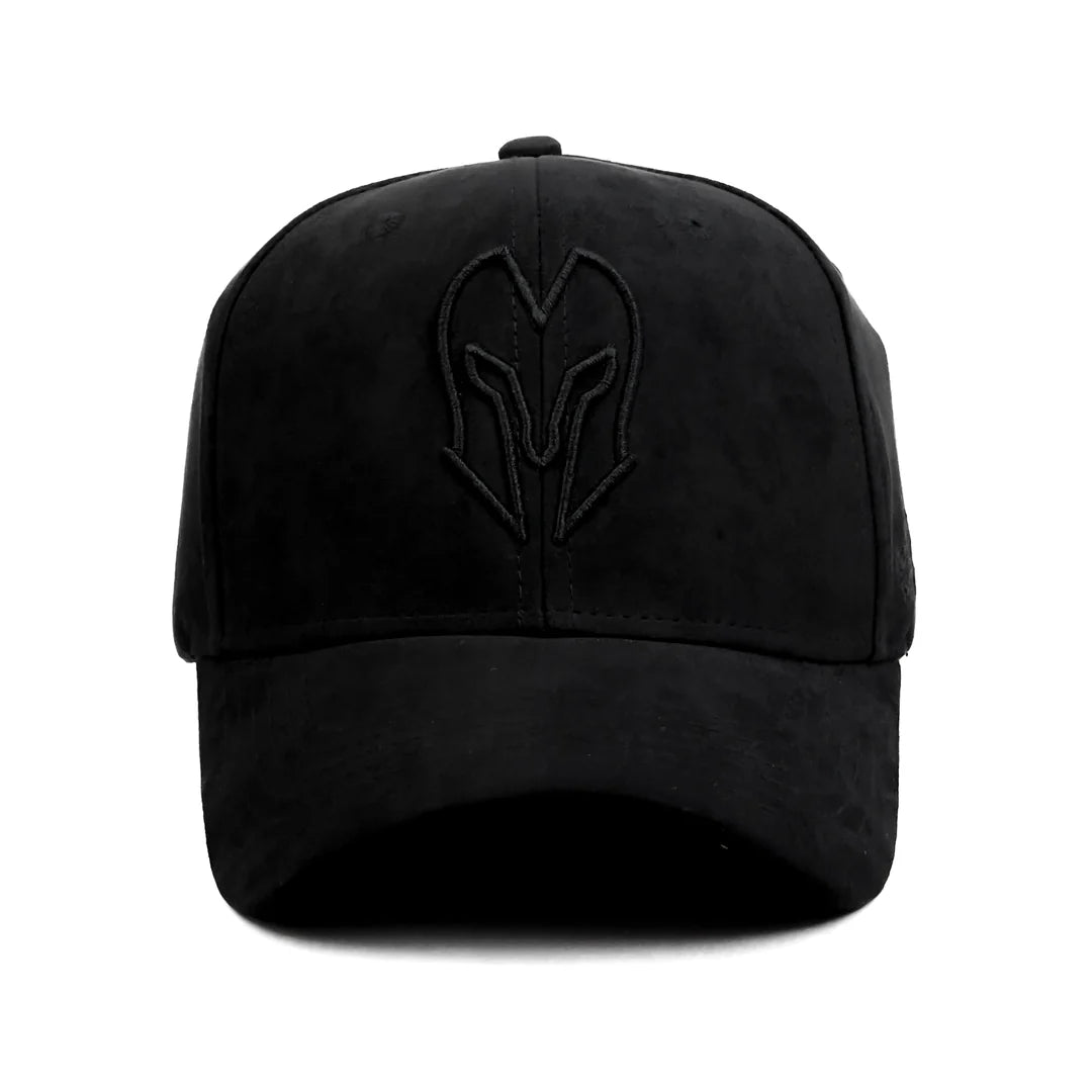 HEAD GEAR BLACK SUPER SUEDE CAP