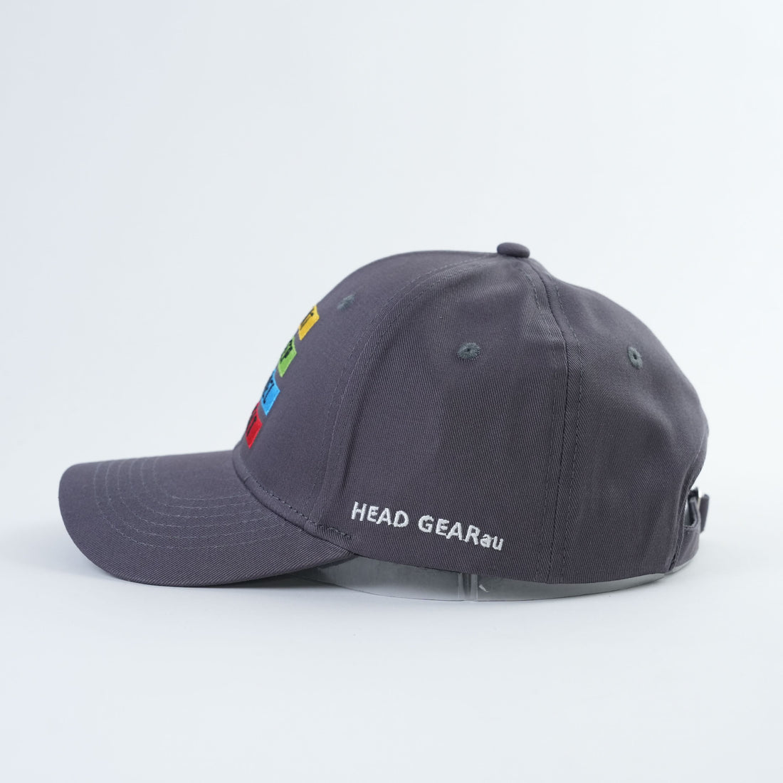 Head Gear AU “Eat Sleep Travel Repeat” Cap – Grey Cotton