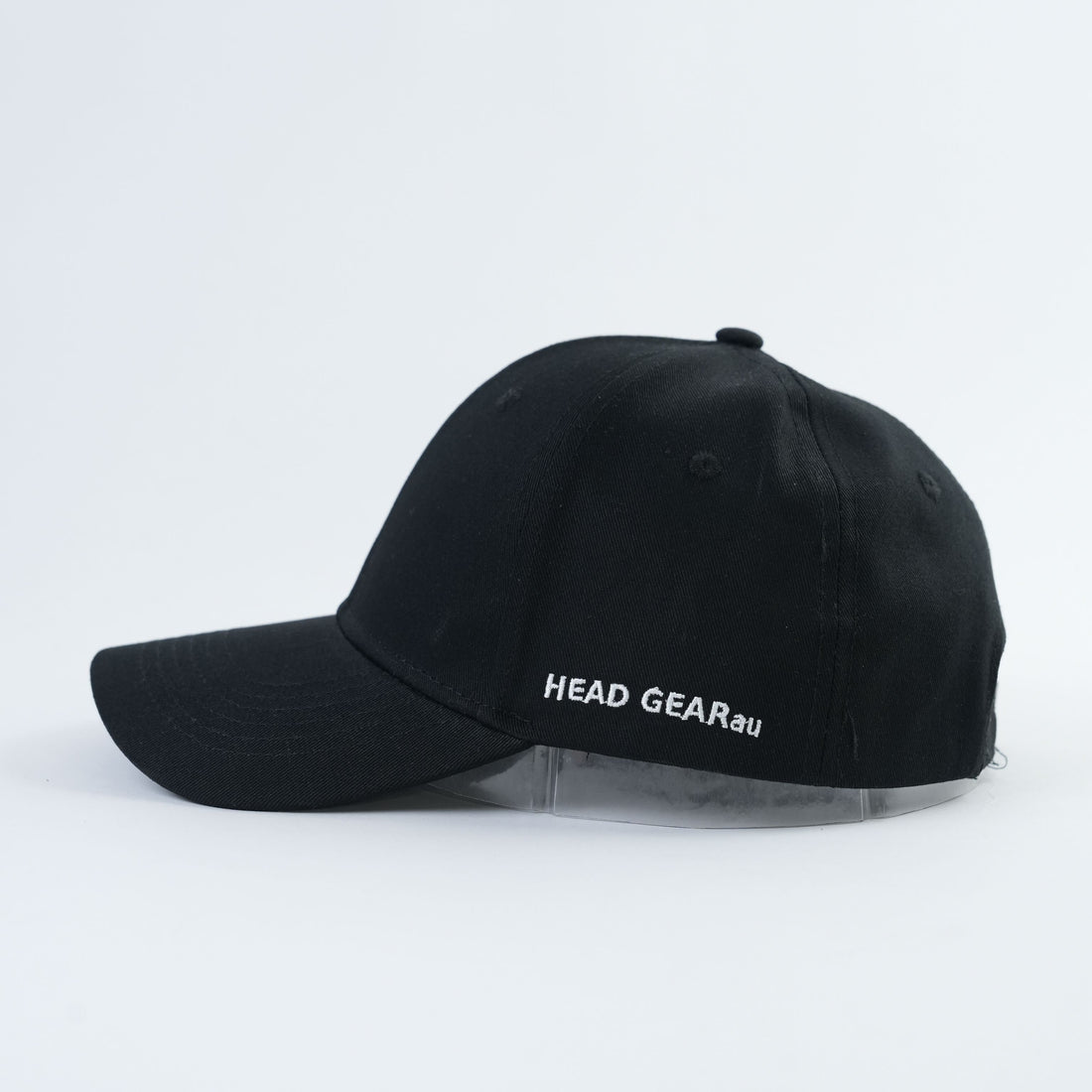 Head Gear AU Skull Suede Cap – Black