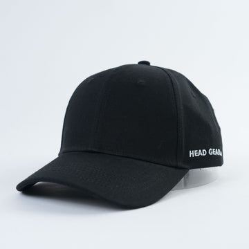 Head Gear AU Skull Suede Cap – Black