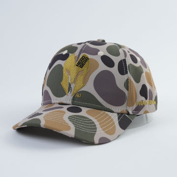 Head Gear AU Skull Camo Cap – Multicolor Polyester