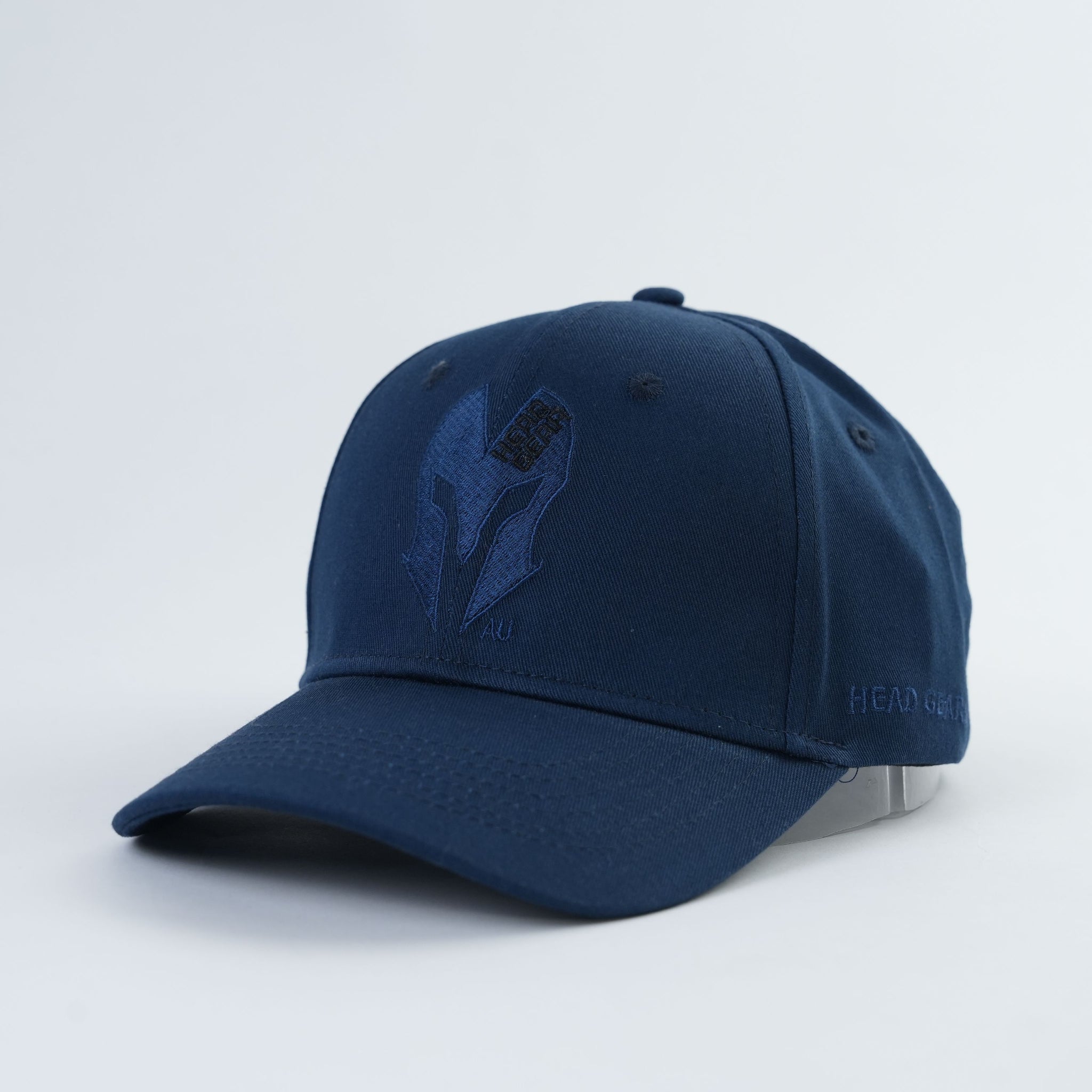 Head Gear AU Skull Logo Cap – Navy Cotton